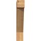 Ekena Millwork Traditional Block Smooth Bracket, Western Red Cedar, 3 1/2"W x 16"D x 20"H BKT04X16X20TRA05SWR - alternate 4